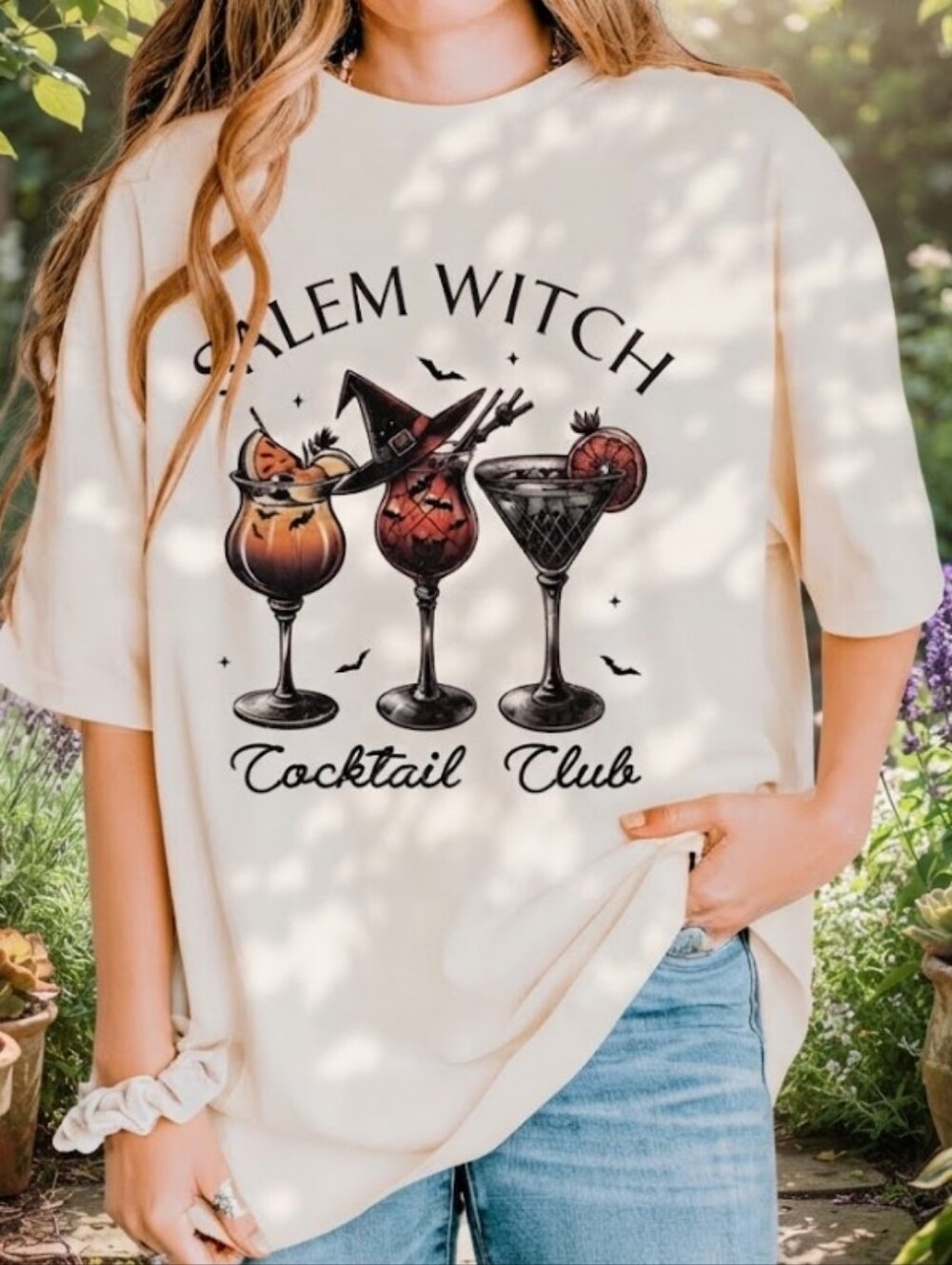 Salem Witch Cocktail Club shirt